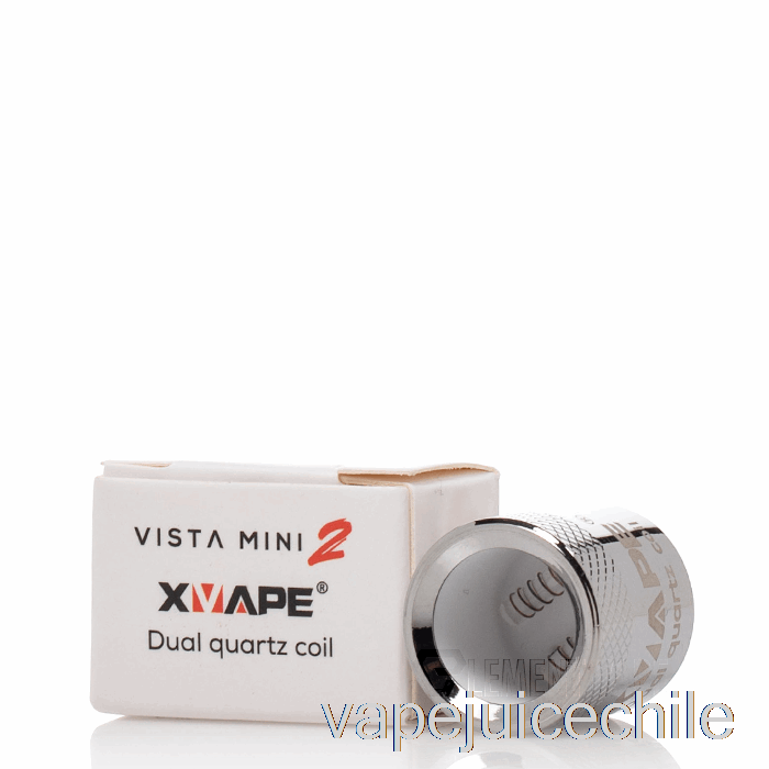 Vape Vhile Xvape Vista Mini 2 Bobinas De Repuesto Atomizador De Calentamiento De Cuarzo Dual